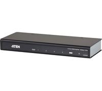 Aten 4 Port Hdmi Audio/video Splitter 4kx2k Converter Hdmi Splitter Black