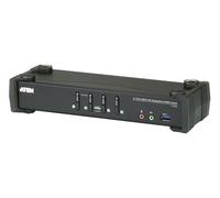 ATEN 4-Port USB 3.1 Gen 1 4K DisplayPort 1.2 KVMP™ Switch with Audio (KVM cables included)