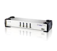 ATEN CS1744 4-Port USB VGA Dual Display/Audio KVMP Switch