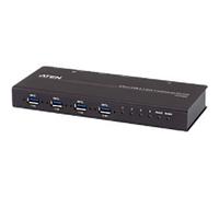 ATEN 4 x 4 USB 3.2 Gen 1 Industrial Hub Switch