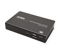 ATEN 4K DisplayPort 4 Port Splitter VS194 (4096 x 2160/3840 x 2160 @ 60 Hz) For home, corporate, education & commercial use, UK, 1 KVM Market Leader