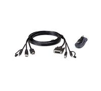 ATEN Cable Kit HDMI USB/SP - DVI-DD L: 1.8 m, 2L-7D02DHX2 (USB/SP - DVI-DD L: 1.8 m)