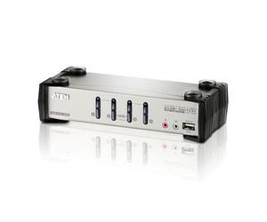 ATEN CS1734B KVM switch Rack mounting Black Grey