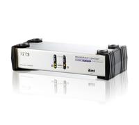 ATEN CS1742 2-Port USB VGA Dual Display/Audio KVMP Switch, silver