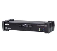 Aten CS1824 4-Port USB 3.0 4K 60Hz HDMI KVMP Switch