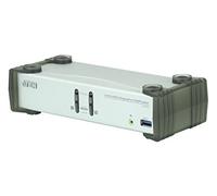 ATEN CS1912 2-Port USB 3.0 DisplayPort KVMP Switch (Cables included), Silver