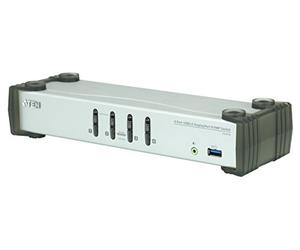 ATEN CS1914 4-Port USB 3.0 DisplayPort KVMP Switch (Cables included)