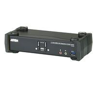 ATEN 2-Port USB 3.0 4K DisplayPort KVMP Switch (Cables included)