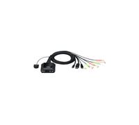 ATEN CS52DP 2-portowy przełącznik KVM z USB typu C na kabel hybrydowy DP