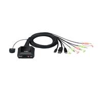 ATEN CS52DP 4096 x 2160 pixels 4K Ultra HD 0.74 W Black