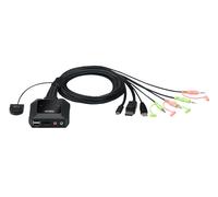 ATEN CS52DP KVM switch Black
