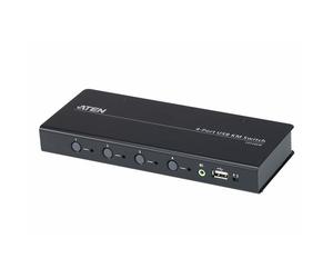 ATEN CS724KM KVM switch Black