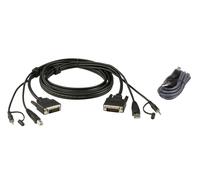 ATEN DVI-D Dual Link Secure KVM; 3M USB DVI-D Dual Link