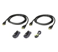 ATEN HDMI Dual Display Secure KVM; 1.8M USB HDMI Dual Display