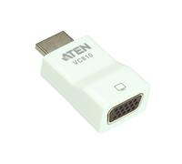 ATEN HDMI To VGA converter VC810 up to 1920 x 1200, 1080p, plug and play for laptop, PC, ultrabook, projector, LCD monitor, ideal for conference room, presentation rooms, meeting rooms, UK