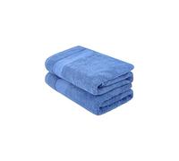 ATEN Homeware Supreme Egyptian Cotton Bath Towel Set - 2 Piece Set with 2 Extra Large Bath Towels 70 x 140 cm, Ultra Soft, Highly Absorbent, OEKO-TEX Certified, Made in Egypt (Wedgewood)