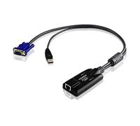 ATEN USB - VGA to Cat5e/6 KVM Adapter Cable (CPU Module) with Virtual Media Support