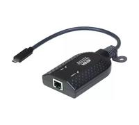 ATEN USB-C KVM Adapter KA7183 – Virtual Media, Ethernet – White