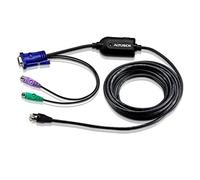 ATEN KA7520 PS/2 KVM Adapter Cable CPU Module for KH Series KVM Switches - Black