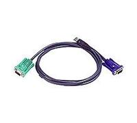 ATEN KVM Cable KVM Cable HD15 / Male USB-A Male to Male 5.0 M / SPHD15