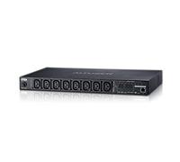 ATEN PE6208G 1U PDU 16A C13x7 C19x1 PDU Metered Free Eco PDU Manager Software - (> Aten)