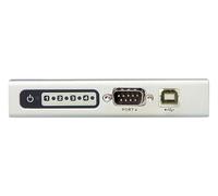 ATEN UC2324 4-Port USB To RS-232 Hub, USB 1.1 & 2.0 Compatible, Supports RS-232 Serial Interface & Automatic Handshake Mode, Up To 115.2 Kbps Data Transfer Rate, OS Support - Windows 2000/2003/XP/NT