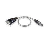 ATEN UC232A serial cable Transparent 0.35 m USB Type-A DB-9