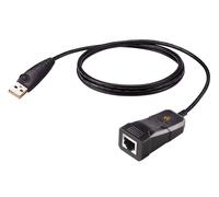 ATEN UC232BF serial cable Black 1.2 m USB Type-A RJ-45