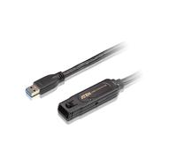 ATEN UE3310-AT-E USB cable USB 3.2 Gen 1 (3.1 Gen 1) 10 m USB A Black