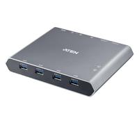 ATEN US3311 2 Port USB-C 4K DisplayPort KVM Docking Station