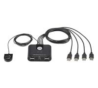 Aten US424 Hub 4 ports USB 2.0 commutables vers 4 PC/MAC