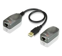 Aten Usb 2.0 Cat5e/6 Extender 60 M Usb Cable Black
