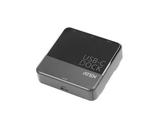ATEN USB 3.1 Dual-HDMI Mini Dock UH3233, Supports 4K (UHD) up to 1920 x 1080, Plug & Play, suitable for dual monitor workstation