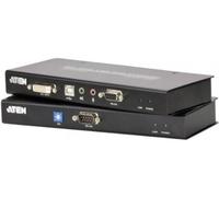 ATEN USB DVI Cat 5 KVM Extender CE600 (1024 x 768@60m) A/V transmission over one cat 5e cable
