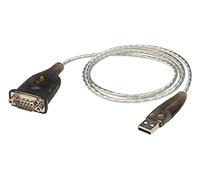 ATEN UC232A1 (1m) USB To RS-232 Adaptor Cable UK | #1 KVM Market Leader,Black