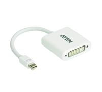 ATEN VC960 video cable adapter Mini DisplayPort DVI-I White
