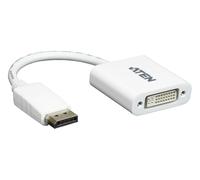ATEN DisplayPort to DVI Converter Adapter VC965 Supports VGA, SVGA, XGA, SXGA, UXGA and resolutions up to 1080p (HDTV) DisplayPort 1.2 a compliant, No software required, UK, 1 KVM Market Leader