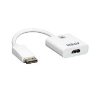 ATEN VC986 DisplayPort to 4 K HDMI Adapter | No.1 KVM Market Leader, White