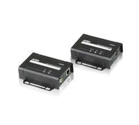 ATEN VE801 AV extender AV transmitter & receiver Black