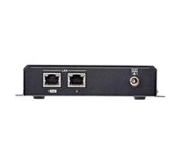 ATEN VE8952R. Type: AV receiver Maximum resolution: 4096 x 2160 pixels Maximum transfer distance: 100 m. Connectivity technology: Wired USB connector type: USB Type-A. Width: 166 mm Depth: 124.9 mm He
