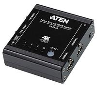 Aten HDMI Switch VS381B – 3-Port True 4K (3840 x 2160 / 4096 x 2160) 60Hz Black Metal, 5 m