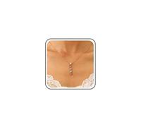 Atentuyi Boho Wedding Small Colorful Rhinestone Thin Necklace Gold Tiny Multicolor Crystal Pendant Dainty Necklace Bar Mini Cz Simple Minimalist Chain Choker Cute Collar Delicate Jewelry for Women