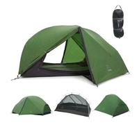 ATEPA Camping Tent 1 Person Waterproof Ultralight Easy Setup Double Layer Solo Tent for Hiking Nylon