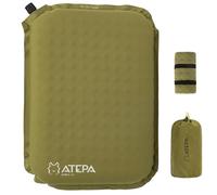 ATEPA Inflatable Seat Cushion,Lightweight Self-Inflating Memory FoamSeat Cushion Waterproof Air Cushion,Portable Sit Mat for Fishing Boating Flying or at Concerts Beach Lawn Office