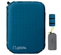 ATEPA Inflatable Seat Cushion,Lightweight Self-Inflating Memory FoamSeat Cushion Waterproof Air Cushion,Portable Sit Mat for Fishing Boating Flying or at Concerts Beach Lawn Office