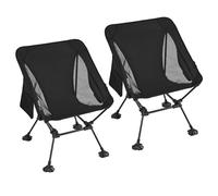 ATEPA Ultralight Camping Chair for Backpacking Hiking, Portable Compact Lightweight Folding Camp Chairs for Adults -Square Aluminum Frame with Anti-Sinking Feet for Beach Lawn Travel BBQ Outdoor