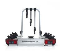Atera 022601 Car bike carrier Strada DL 3, lightweight car towbar carrier with rear lights - for 3 bikes or e-bikes