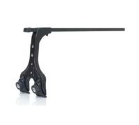 Atera 081978 SL support foot pair roof rack - galvanised, for vehicles with rain gutter and high roof, including lock - 25 cm