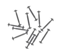 ａ aternee 12x 1:87 HO Scale Motor Drive Rods Electric Train Parts Toys Hobbies Building Professional Coupler Connectors for Railways, 17.9mm
