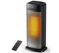 Ateroll 16 Inch Heater, 2000W PTC Electric Heater with Remote, 70° Oscillating, 4 Modes, Energy Efficient Fan Heater with ECO Mode, 24H Timer, Tip-Over & Overheating Protection for Home